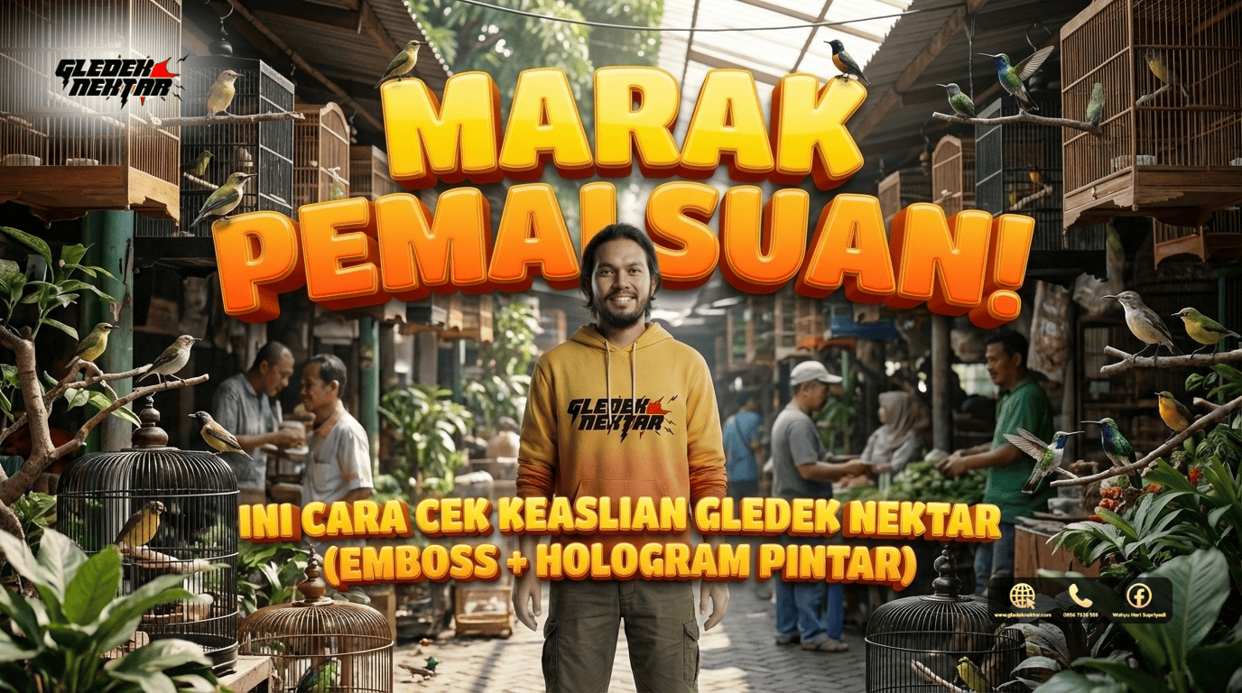 Marak Pemalsuan! Ini Cara Cek Keaslian Gledek Nektar (Fitur Hologram Pintar)