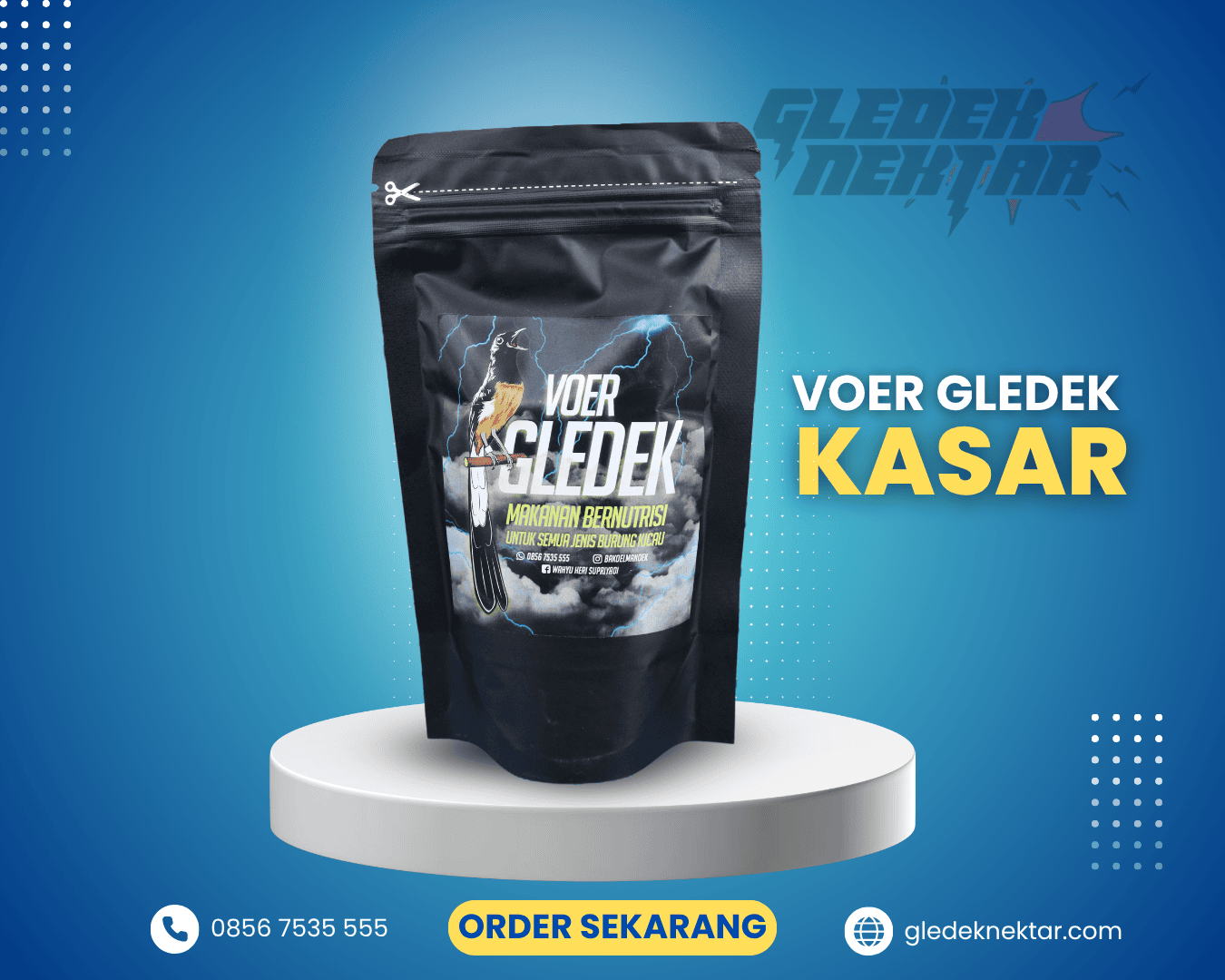 Gledek Nektar Voer Kasar